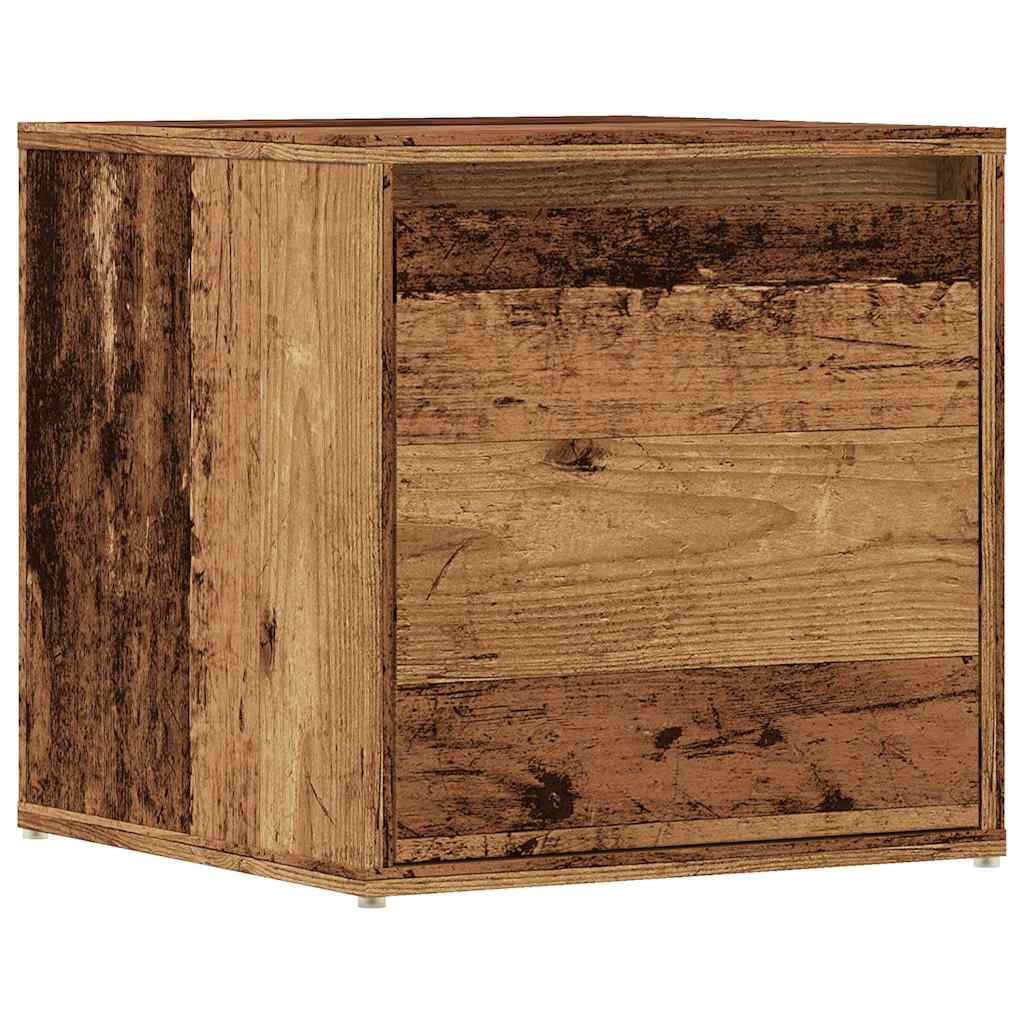 vidaXL Szuflada Box Stare drewno 40,5x40x40 cm Drewno klejone