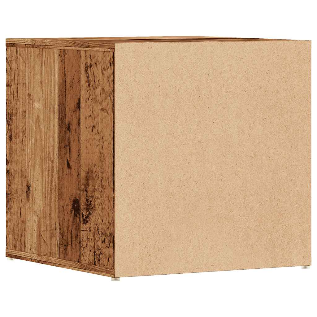 vidaXL Szuflada Box Stare drewno 40,5x40x40 cm Drewno klejone