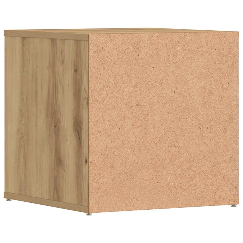 vidaXL Szuflada Box dąb artisan 40,5x40x40 cm Drewno klejone