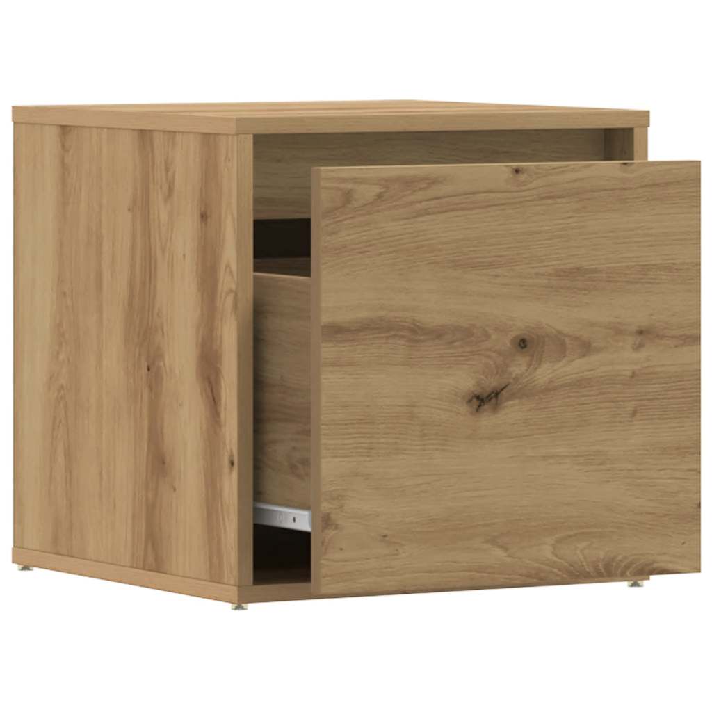vidaXL Szuflada Box dąb artisan 40,5x40x40 cm Drewno klejone