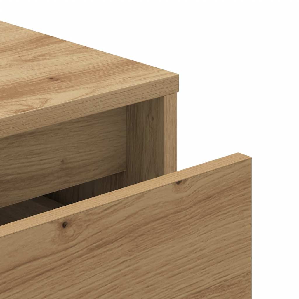 vidaXL Szuflada Box dąb artisan 40,5x40x40 cm Drewno klejone