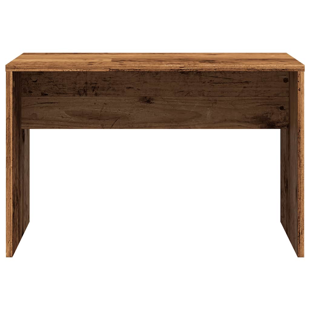 vidaXL Taboret toaletowy Stare drewno 70x35x45 cm Drewno klejone