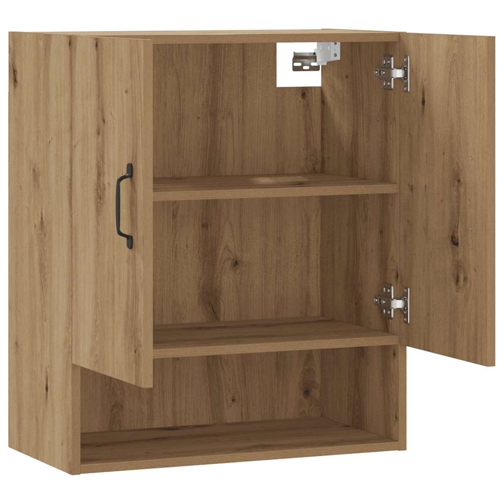 vidaXL Szafka ścienna, dąb artisian, 60x31x70 cm