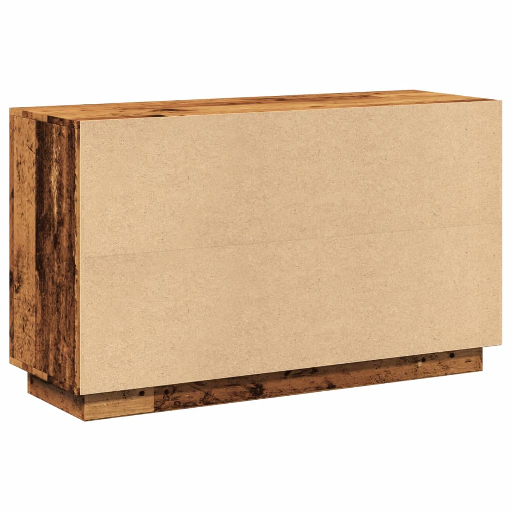 vidaXL Szafka, stare drewno, 102x35x60 cm, materiał drewnopochodny