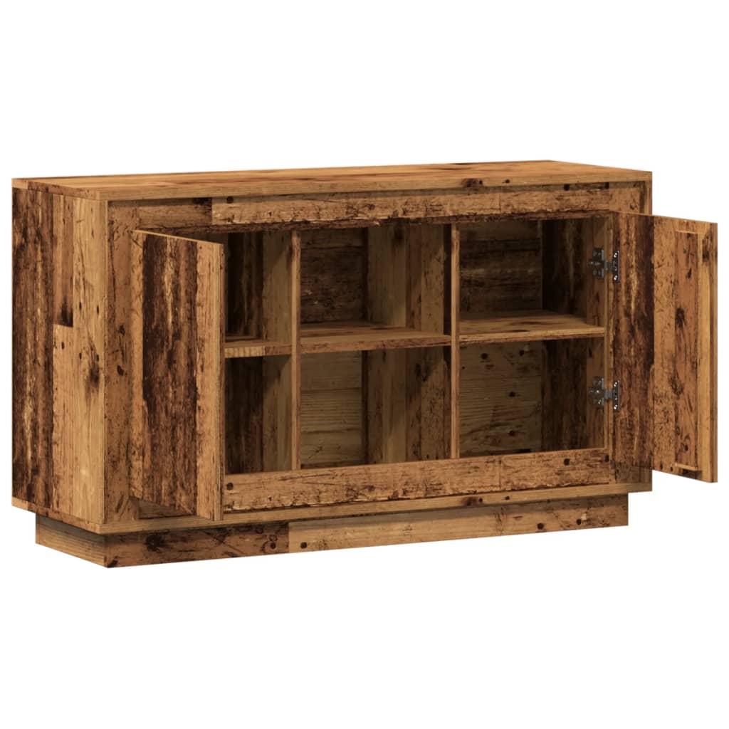 vidaXL Szafka, stare drewno, 102x35x60 cm, materiał drewnopochodny