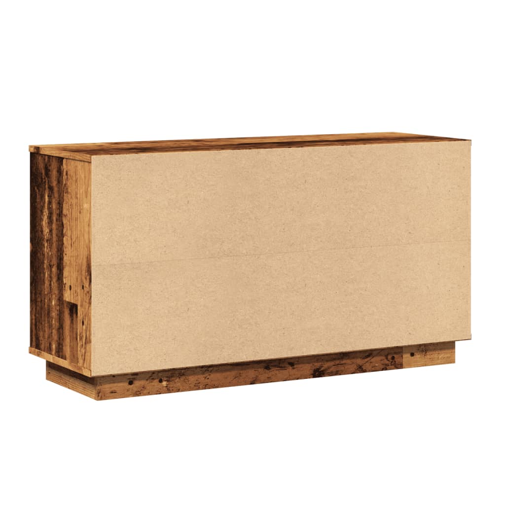 vidaXL Szafka, stare drewno, 102x35x55 cm, materiał drewnopochodny
