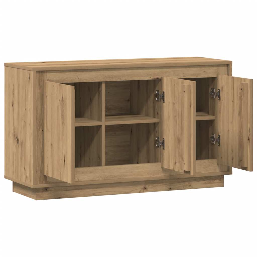 vidaXL Komoda Artisan Oak 102x35x55 cm Drewno konstrukcyjne