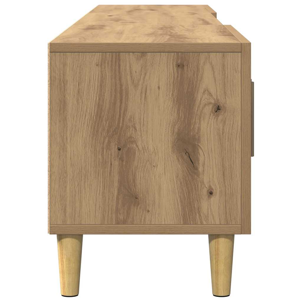 vidaXL Szafka TV, dąb artisan, 180x31,5x40 cm, materiał drewnopochodny