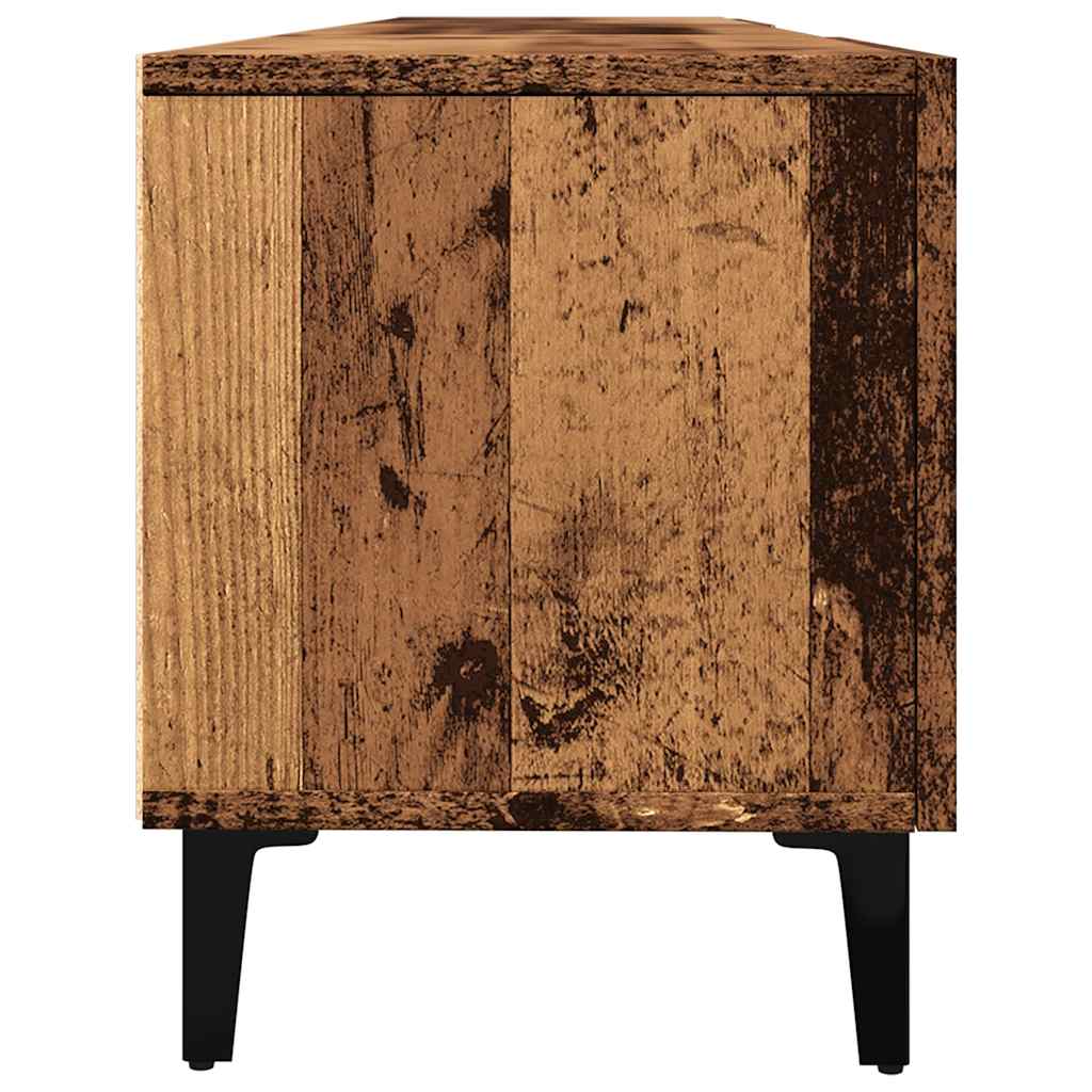 vidaXL Szafka TV, stare drewno, 180x31,5x40cm, materiał drewnopochodny