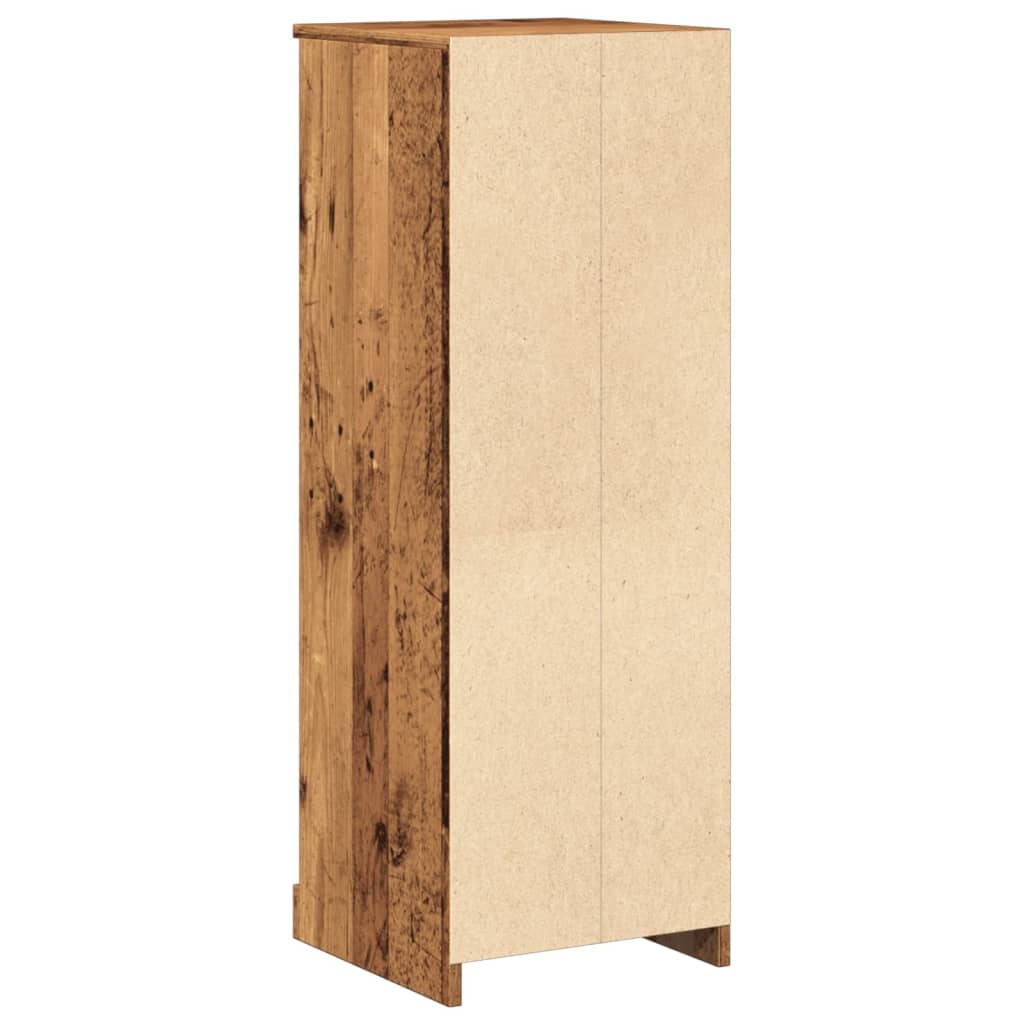vidaXL Szafka, stare drewno, 36x35,5x103,5 cm, materiał drewnopochodny