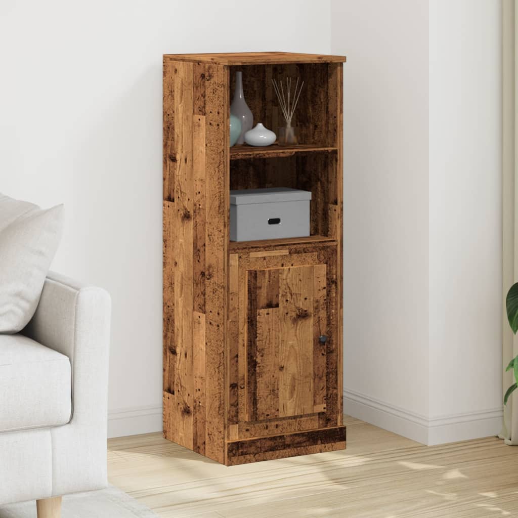 vidaXL Szafka, stare drewno, 36x35,5x103,5 cm, materiał drewnopochodny