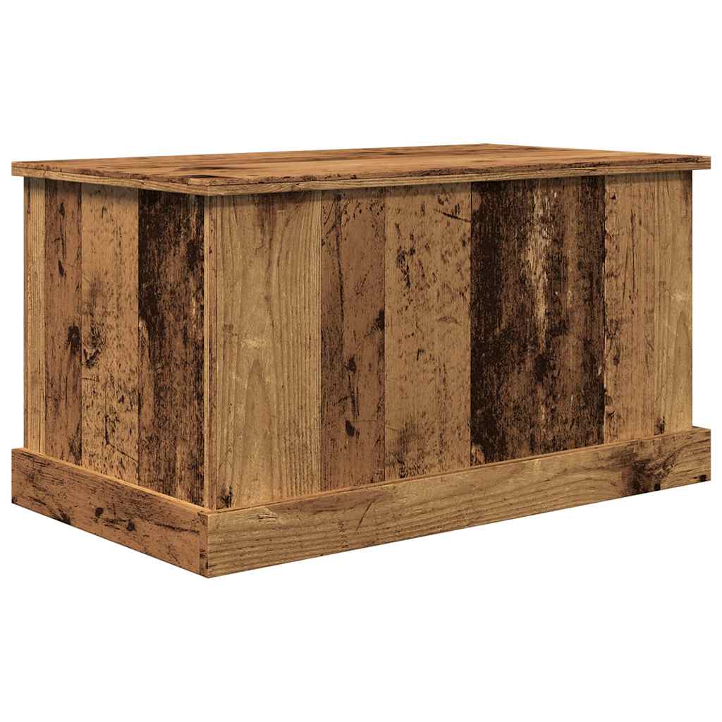 vidaXL Skrzynia, stare drewno, 70x40x38 cm, materiał drewnopochodny