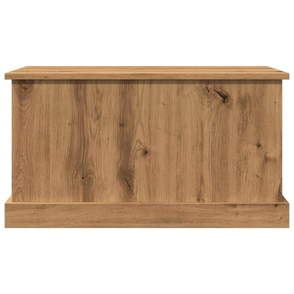 vidaXL Skrzynia, dąb artisan, 70x40x38 cm, materiał drewnopochodny