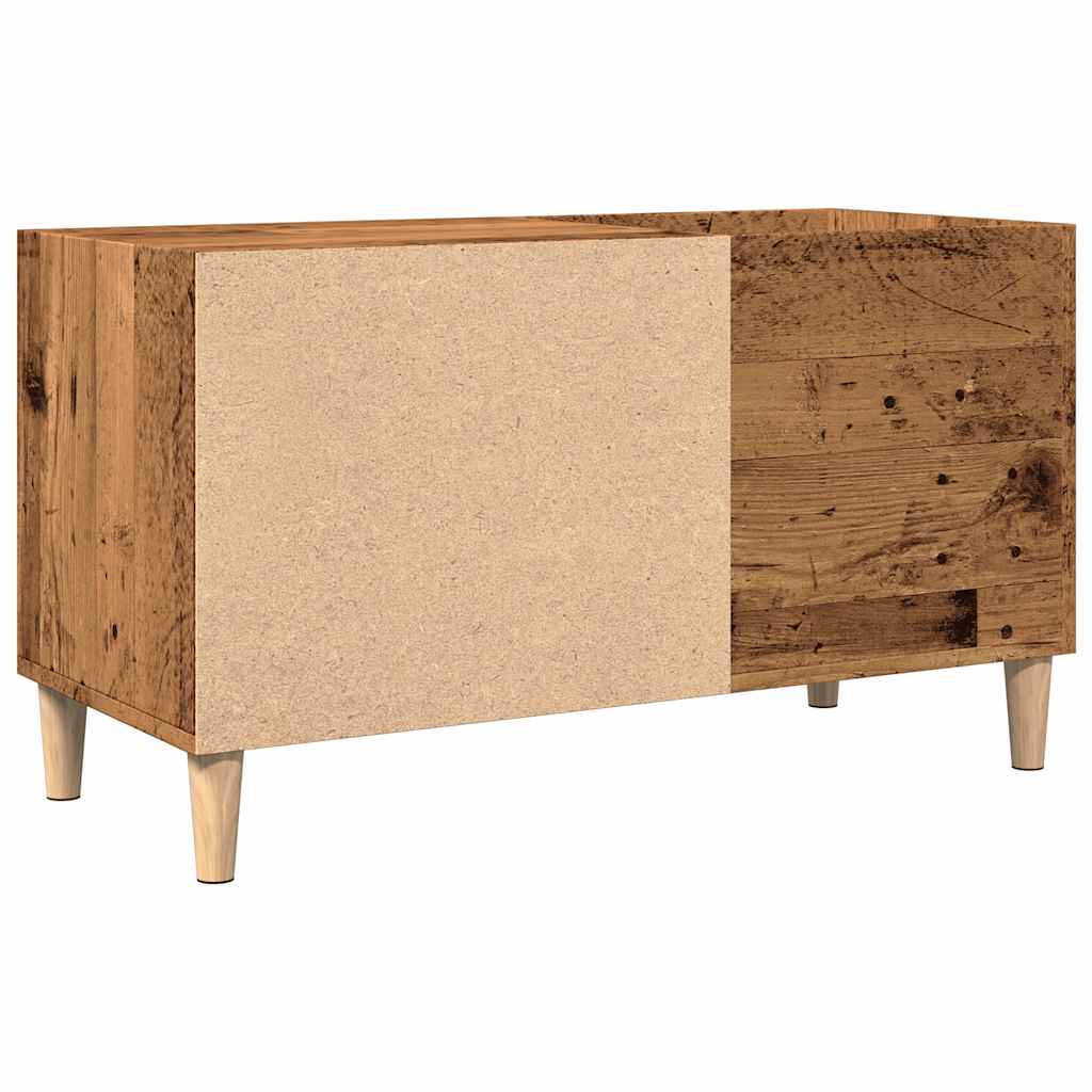 vidaXL Szafka na płyty, stare drewno, 84,5x38x48 cm