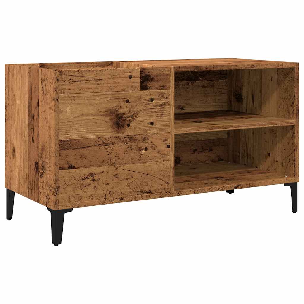 vidaXL Szafka na płyty, stare drewno, 84,5x38x48 cm