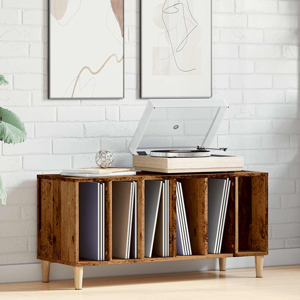 vidaXL Szafka na płyty, stare drewno, 100x38x48 cm