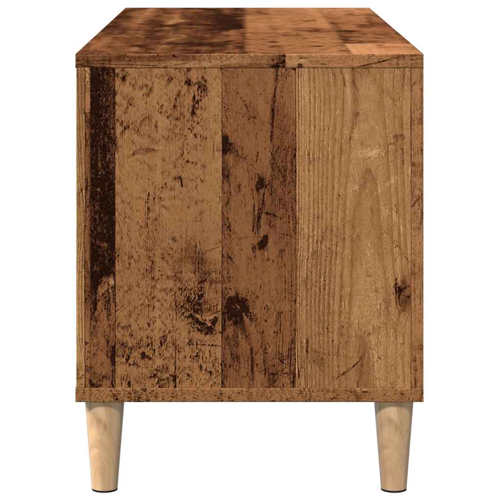 vidaXL Szafka na płyty, stare drewno, 100x38x48 cm