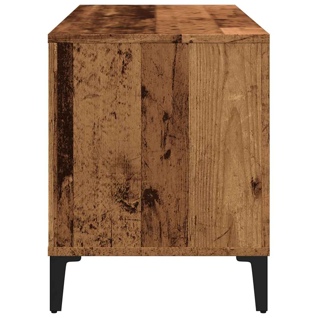 vidaXL Szafka na płyty, stare drewno, 100x38x48 cm