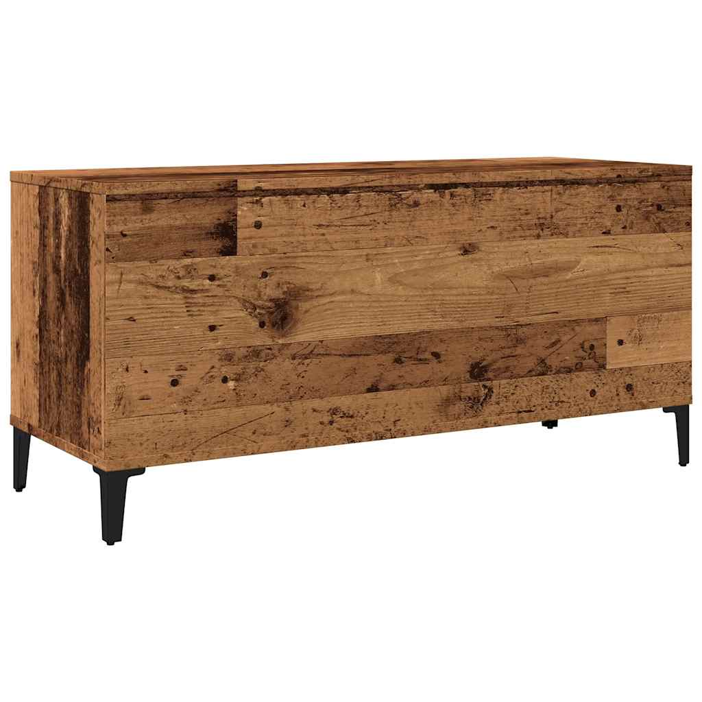 vidaXL Szafka na płyty, stare drewno, 100x38x48 cm