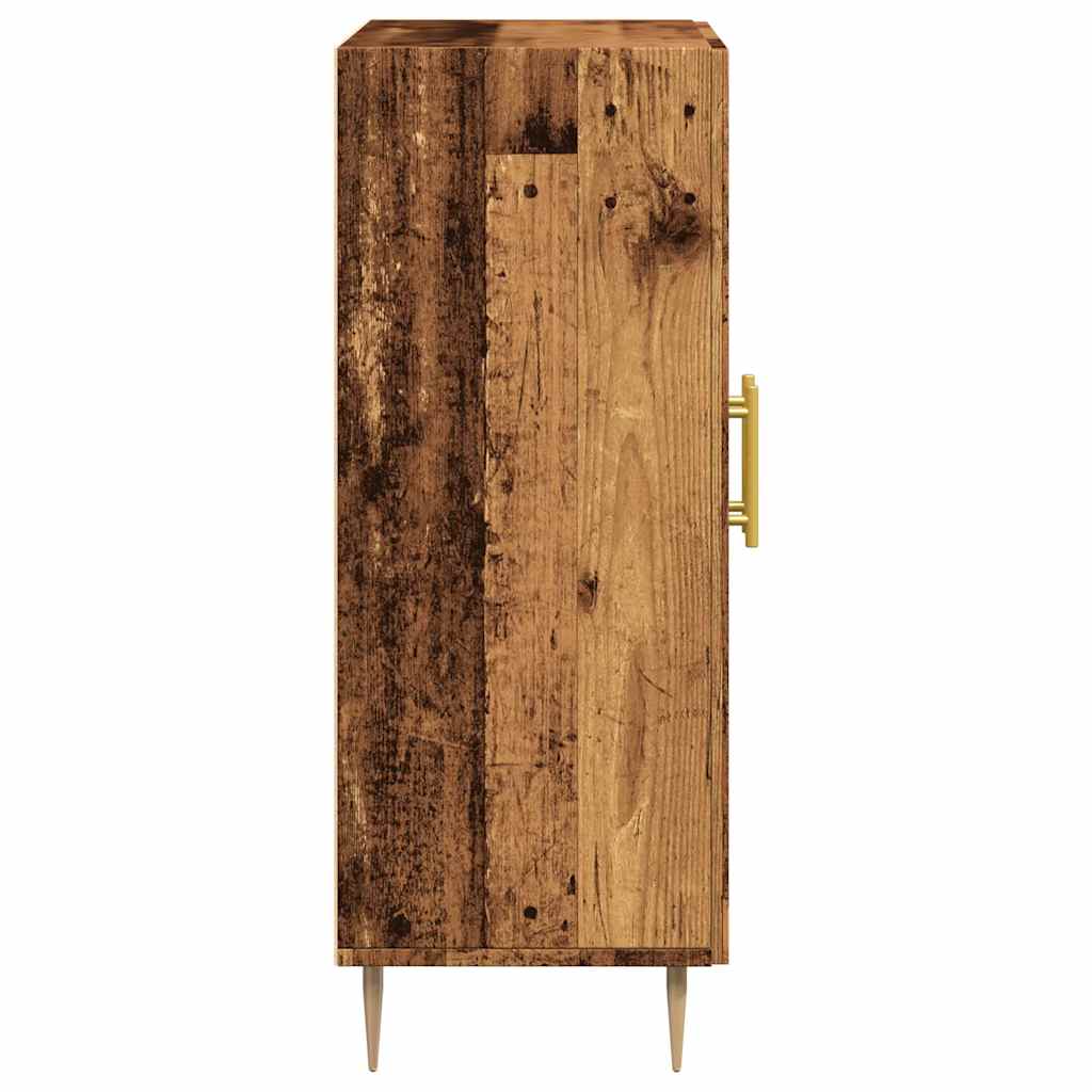 vidaXL Szafka, stare drewno, 69,5x34x90 cm, materiał drewnopochodny