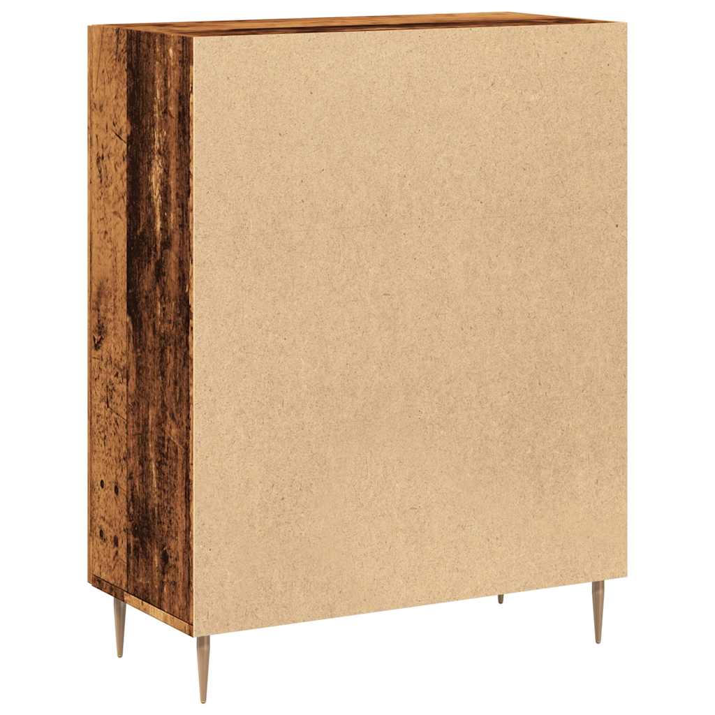 vidaXL Szafka, stare drewno, 69,5x34x90 cm, materiał drewnopochodny