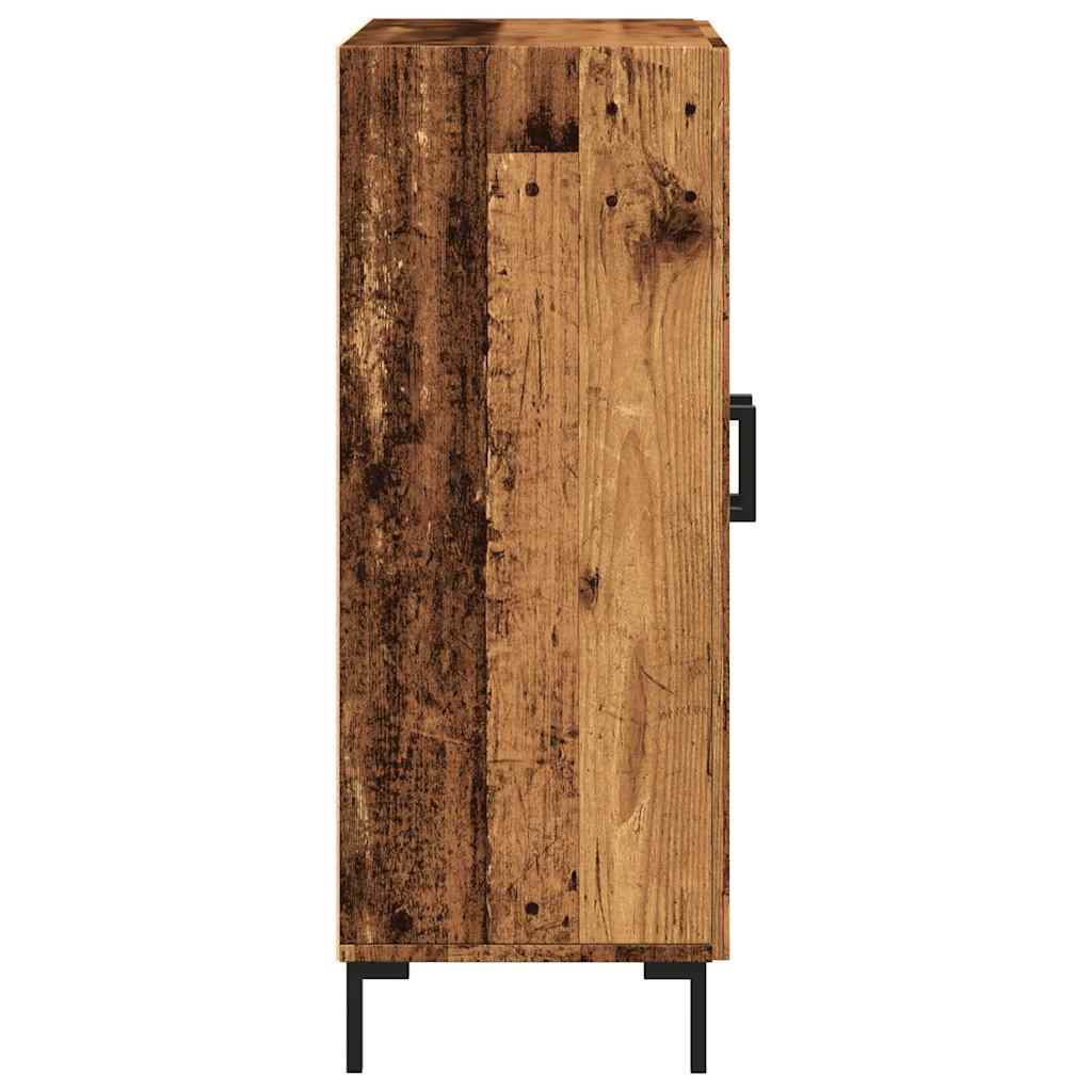 vidaXL Szafka, stare drewno, 69,5x34x90 cm, materiał drewnopochodny