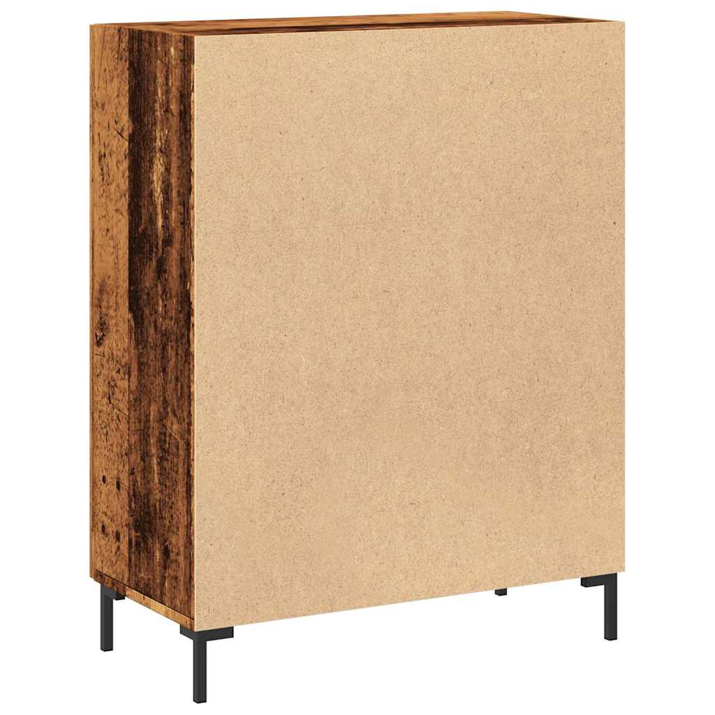 vidaXL Szafka, stare drewno, 69,5x34x90 cm, materiał drewnopochodny