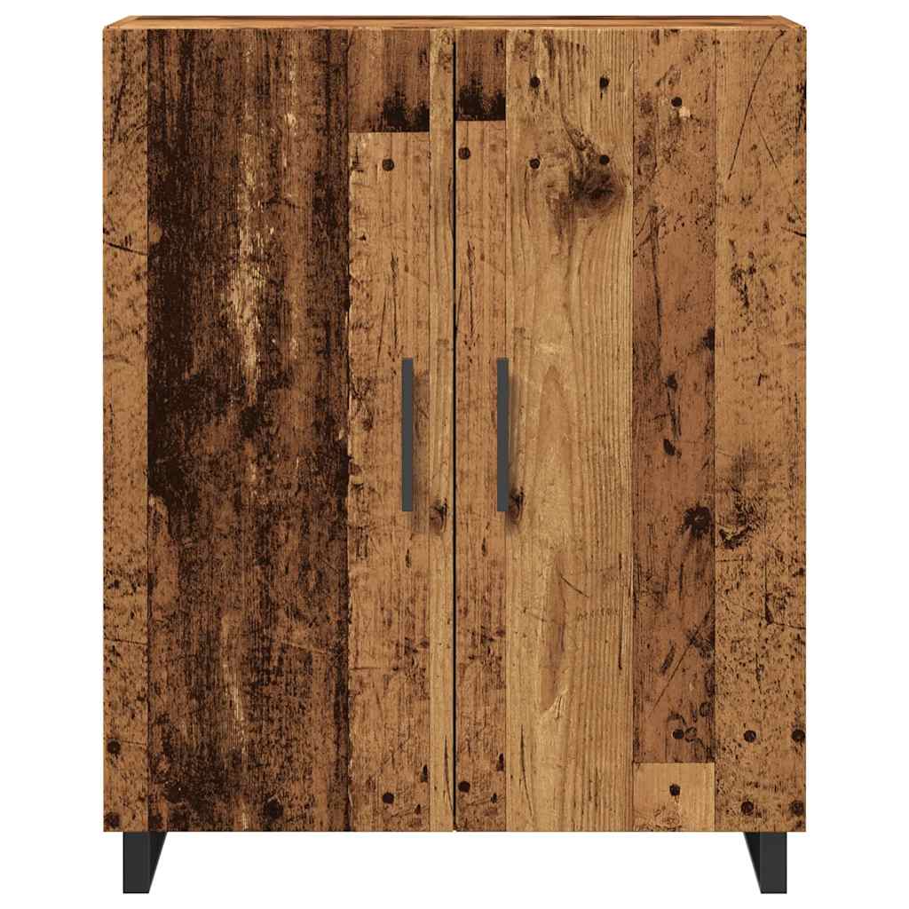 vidaXL Szafka, stare drewno, 69,5x34x90 cm, materiał drewnopochodny
