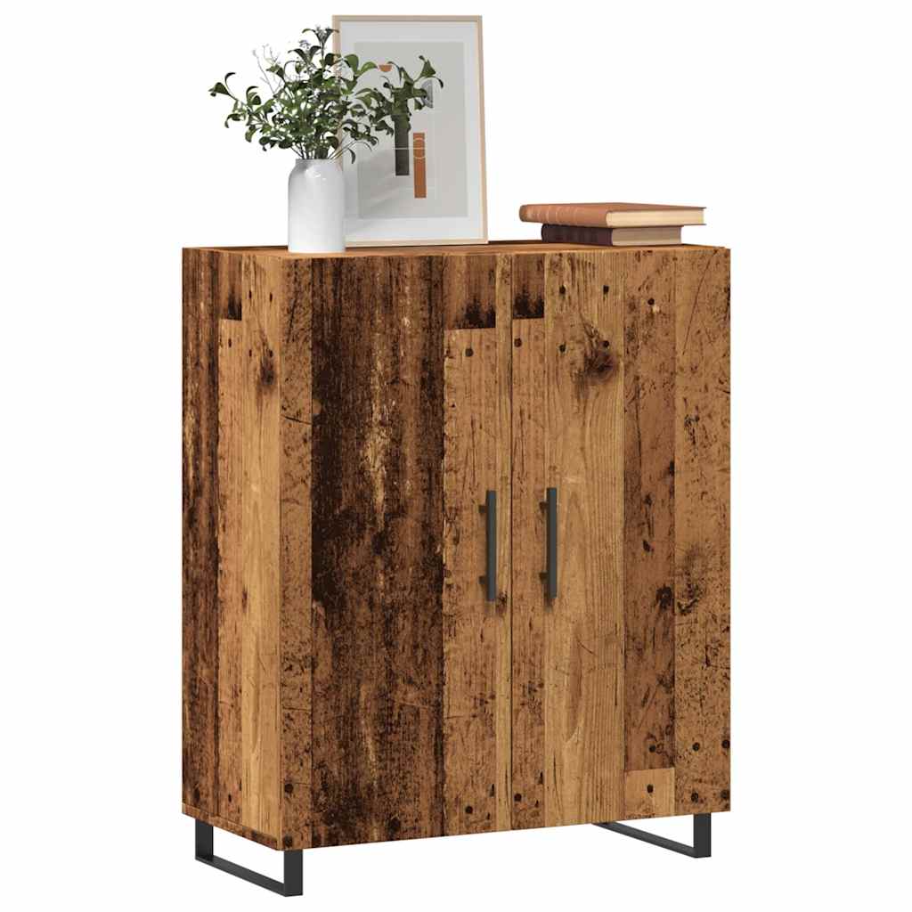 vidaXL Szafka, stare drewno, 69,5x34x90 cm, materiał drewnopochodny