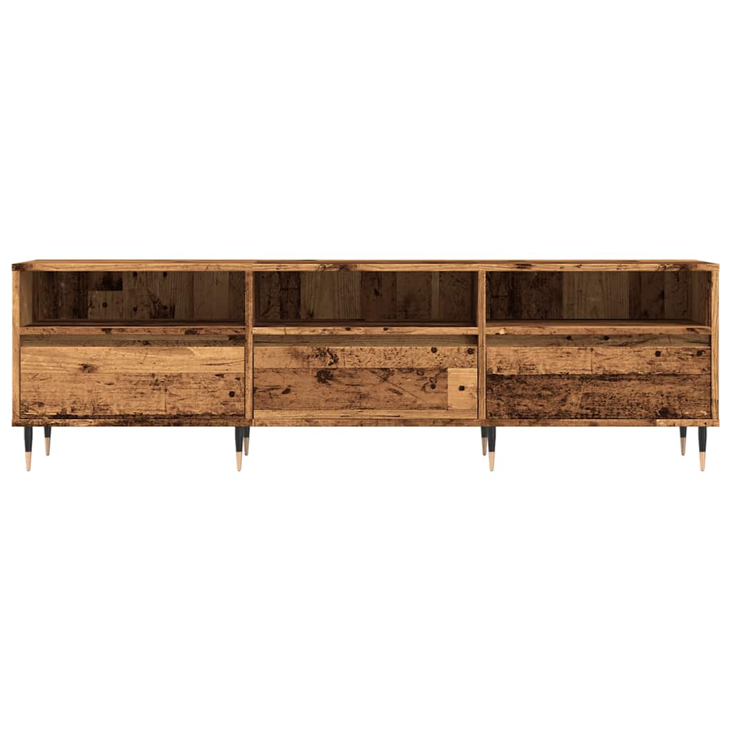 vidaXL Szafka pod TV, stare drewno, 150x30x44,5 cm