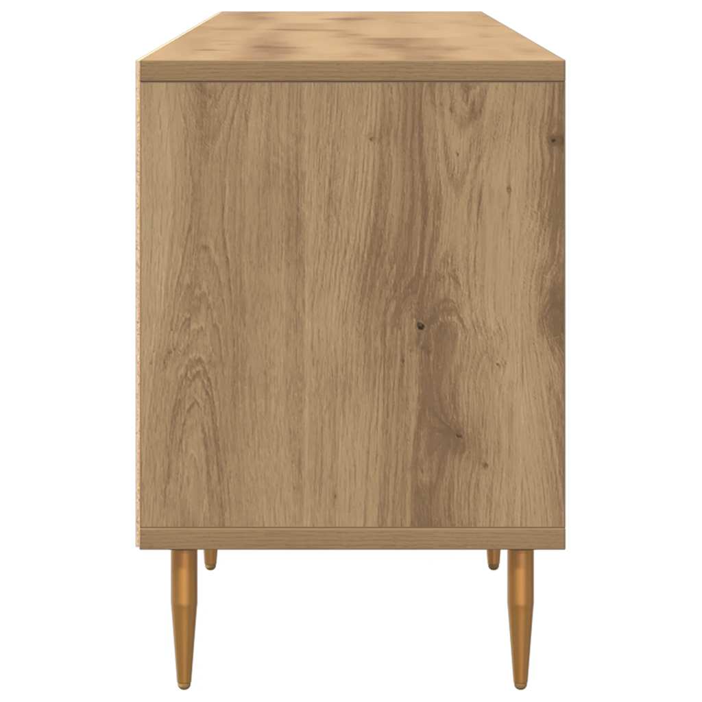 vidaXL Szafka pod TV, dąb artisan, 150x30x44,5 cm