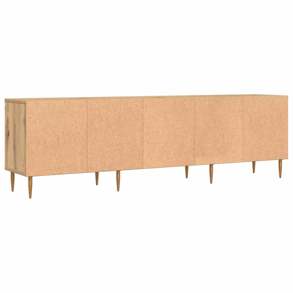vidaXL Szafka pod TV, dąb artisan, 150x30x44,5 cm