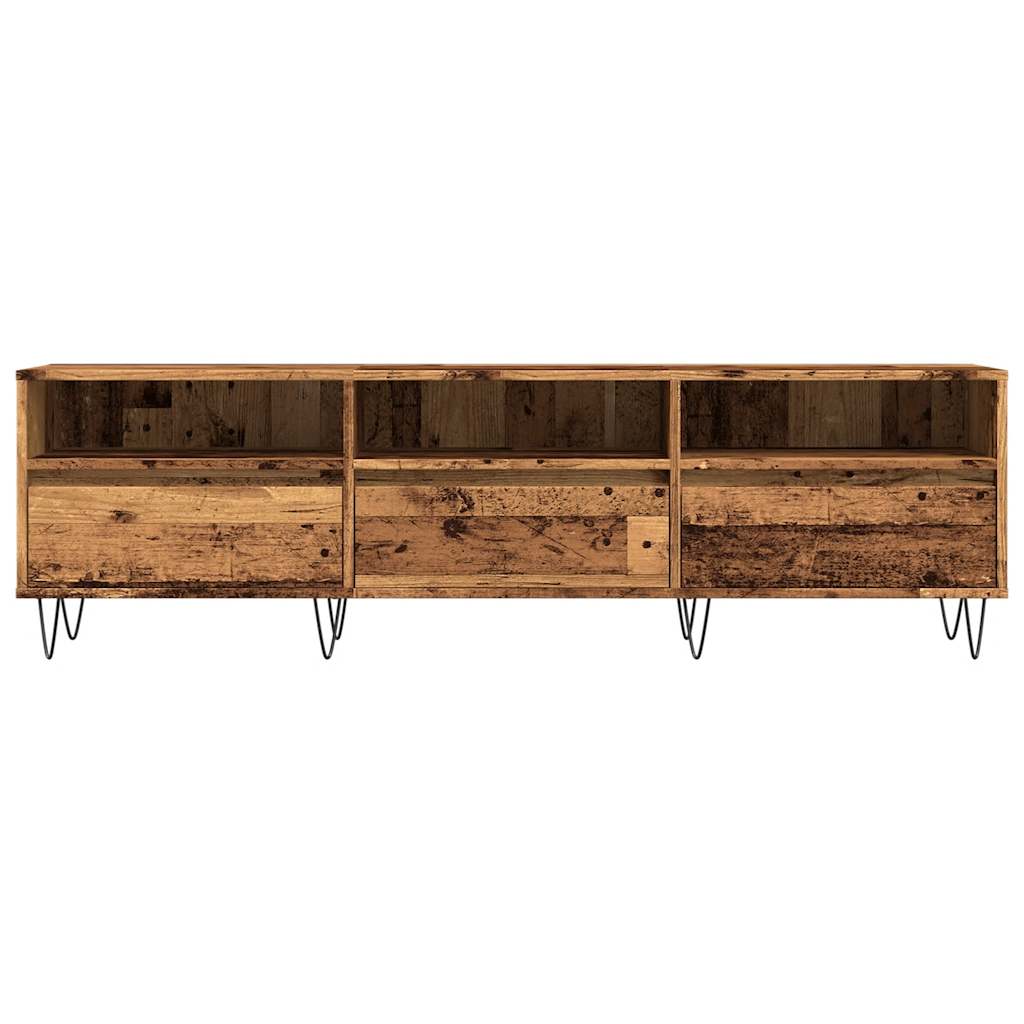 vidaXL Szafka pod TV, stare drewno, 150x30x44,5 cm