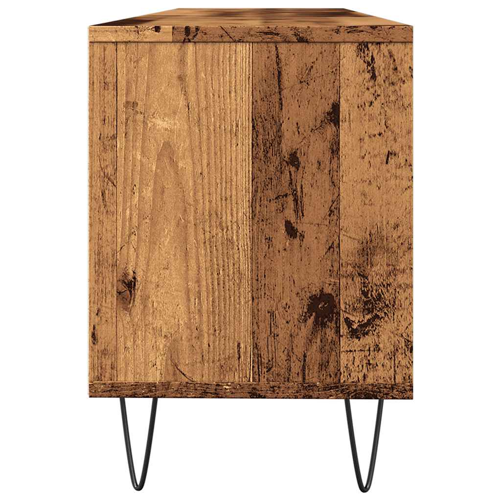 vidaXL Szafka pod TV, stare drewno, 150x30x44,5 cm