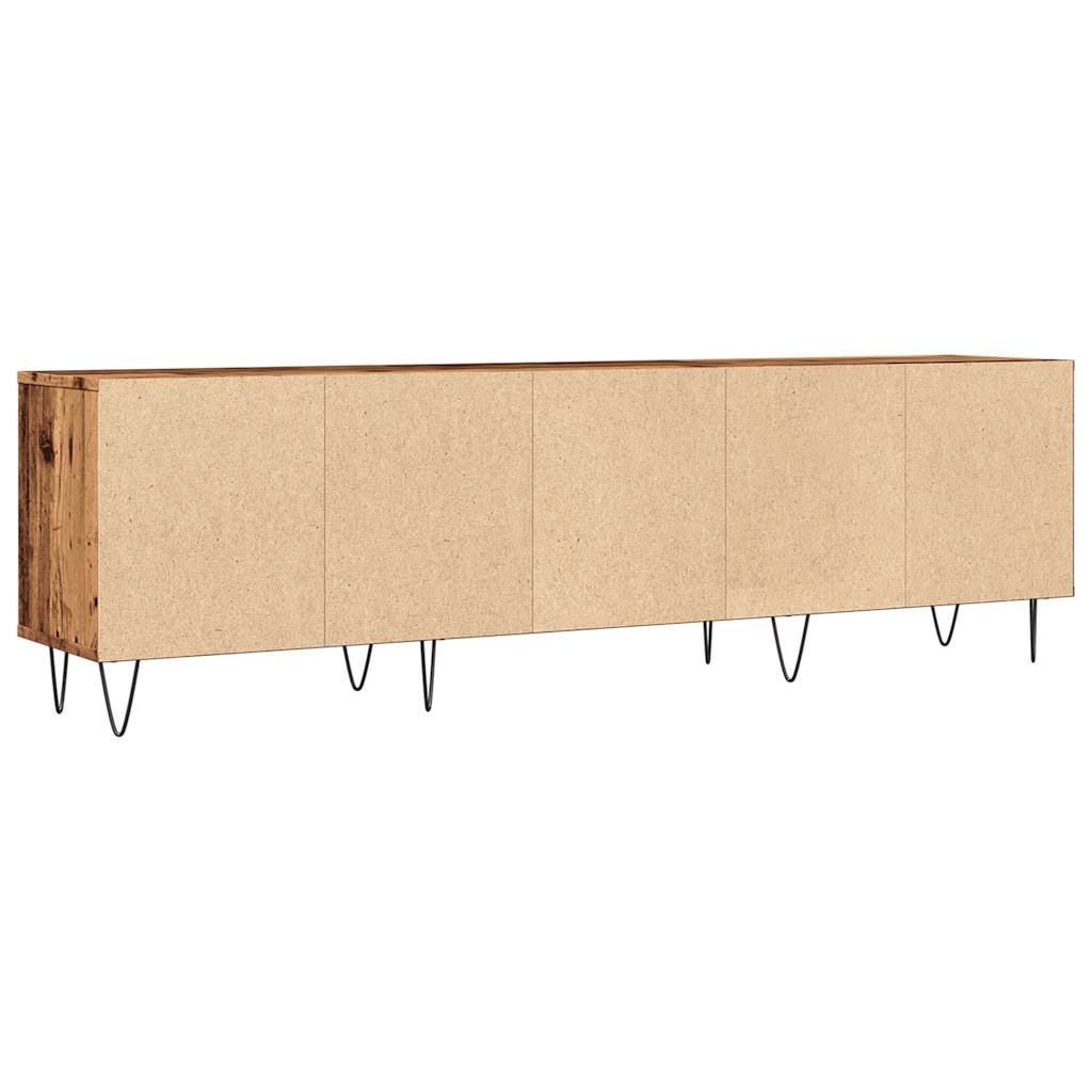 vidaXL Szafka pod TV, stare drewno, 150x30x44,5 cm