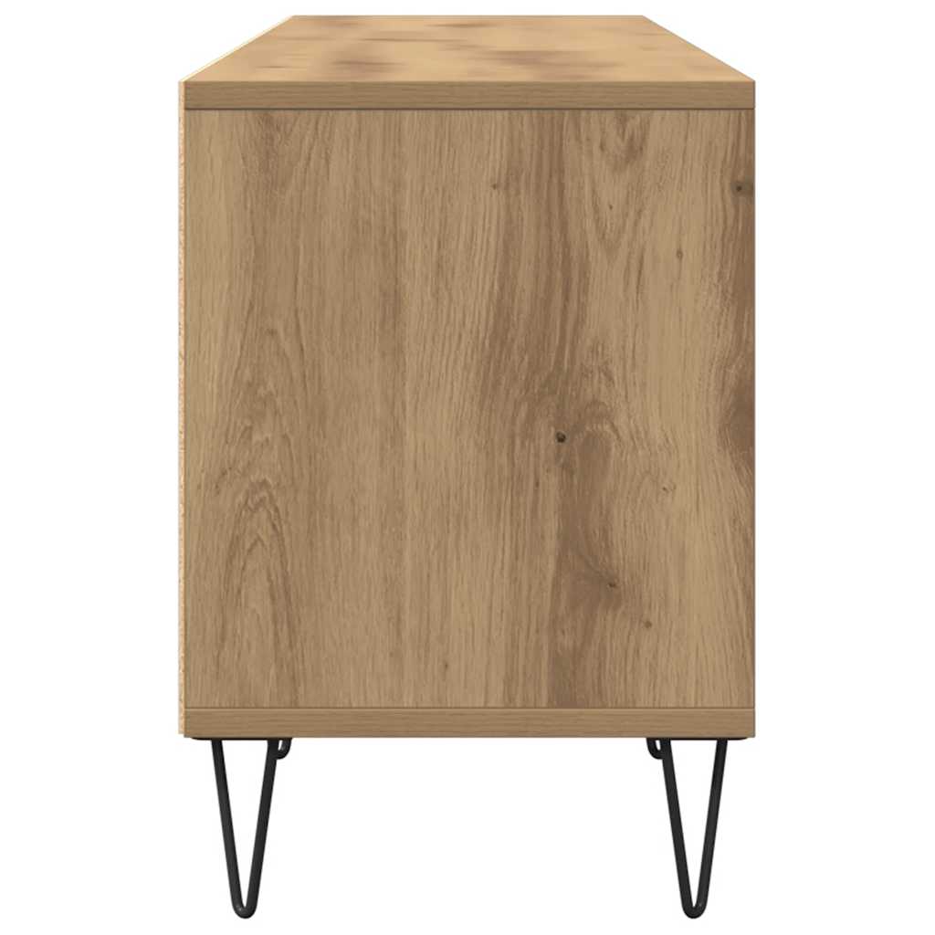vidaXL Szafka pod TV, dąb artisan, 150x30x44,5 cm
