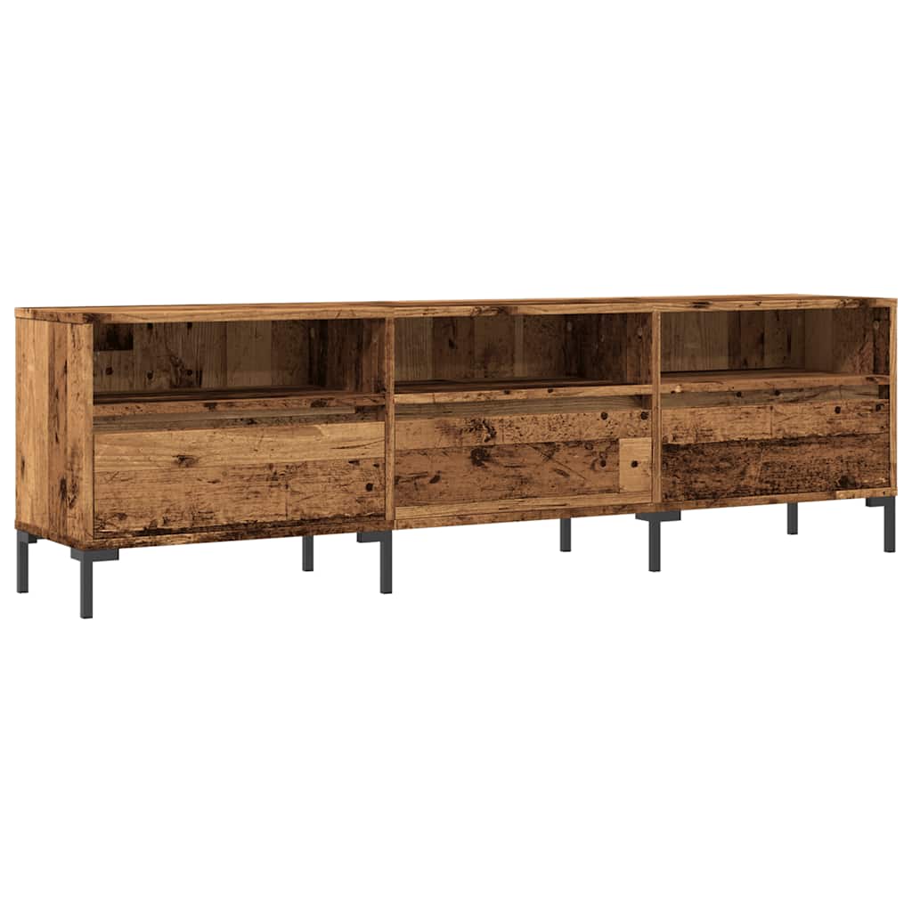 vidaXL Szafka pod TV, stare drewno, 150x30x44,5 cm