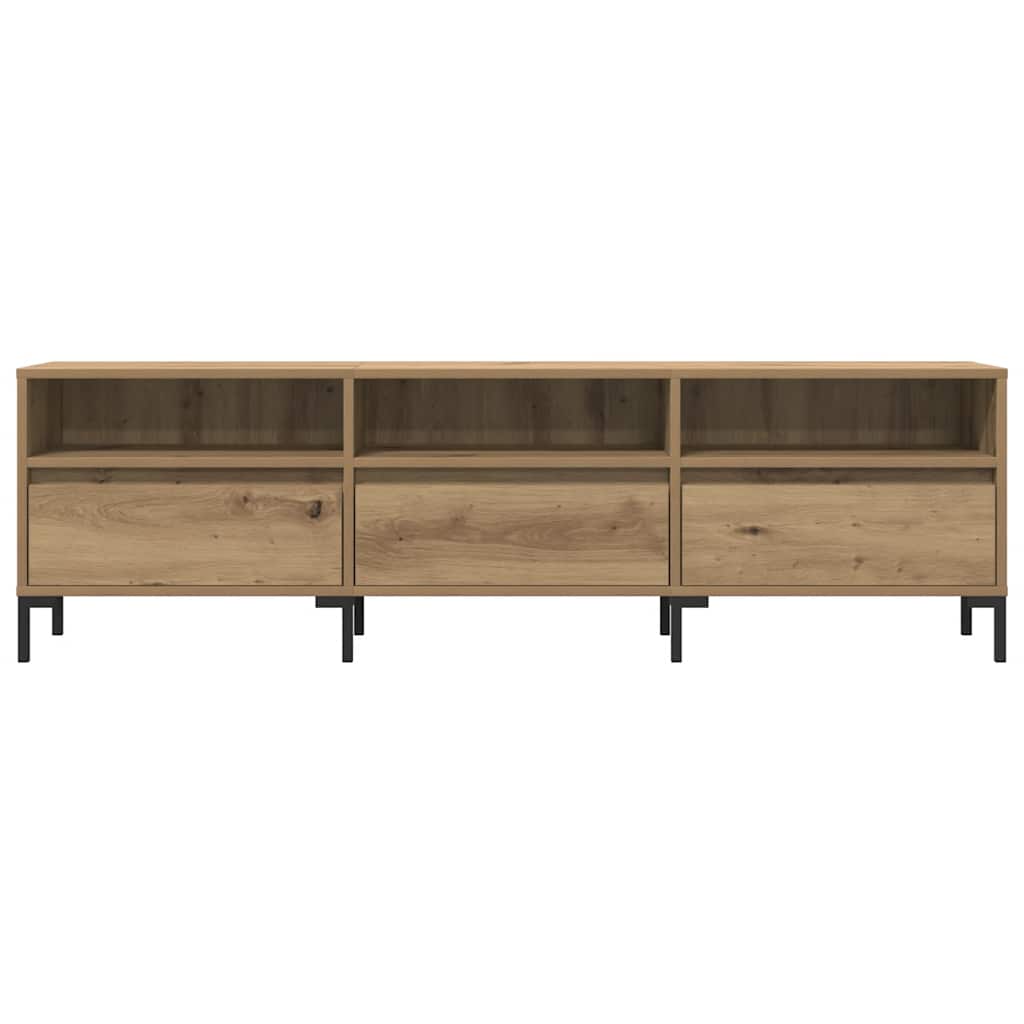 vidaXL Szafka pod TV, dąb artisan, 150x30x44,5 cm