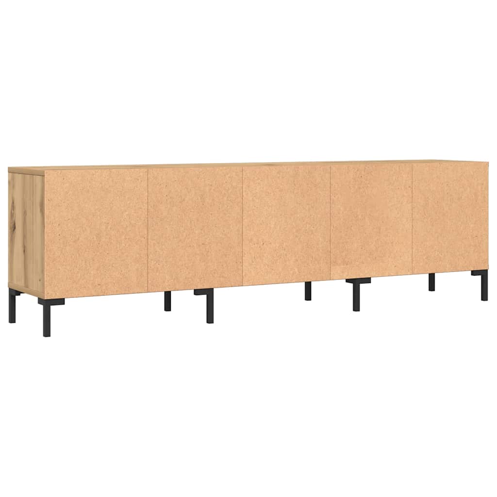 vidaXL Szafka pod TV, dąb artisan, 150x30x44,5 cm