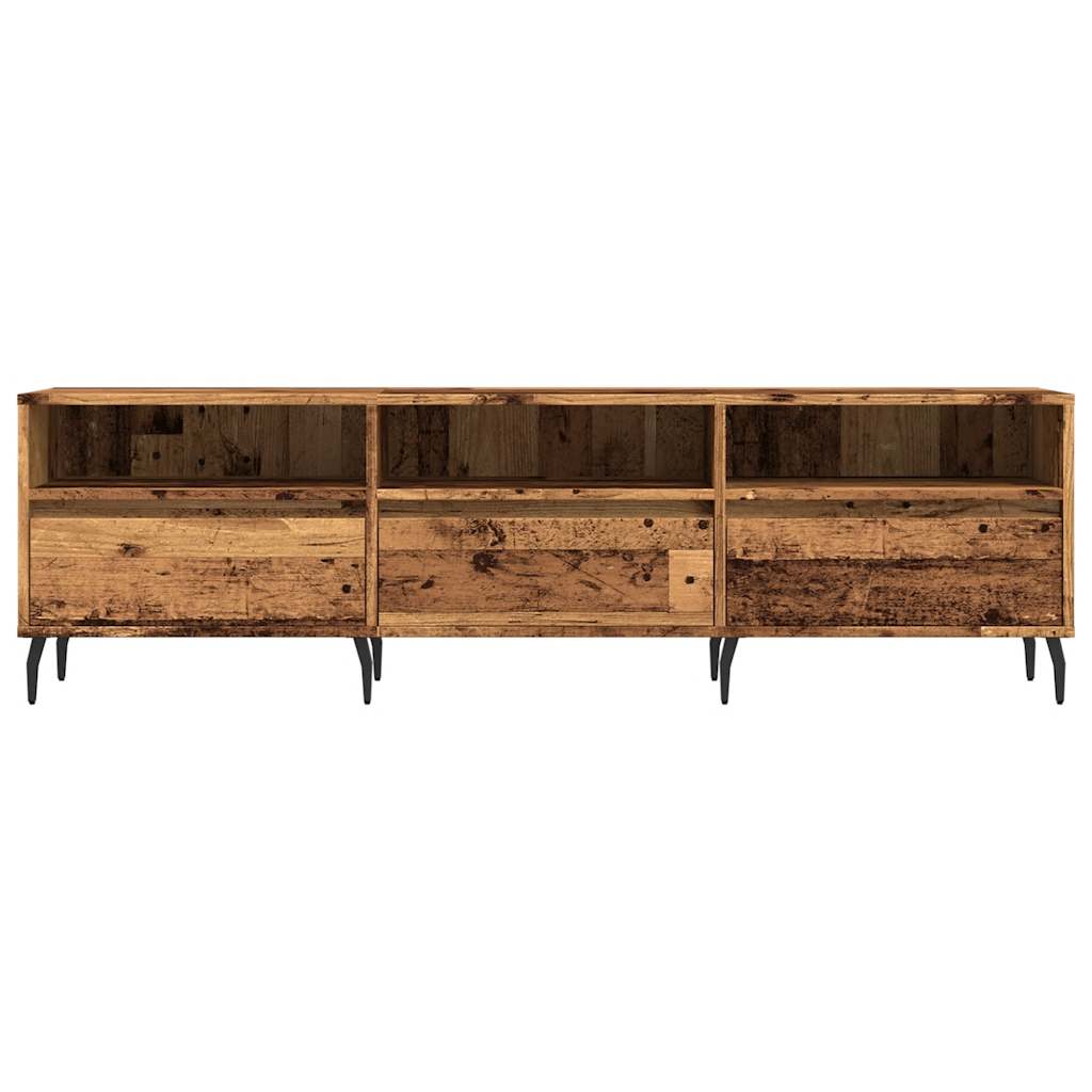 vidaXL Szafka pod TV, stare drewno, 150x30x44,5 cm