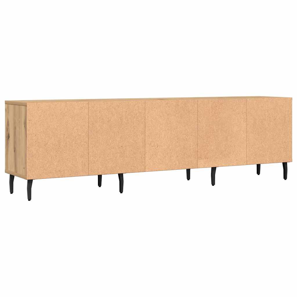 vidaXL Szafka pod TV, dąb artisan, 150x30x44,5 cm