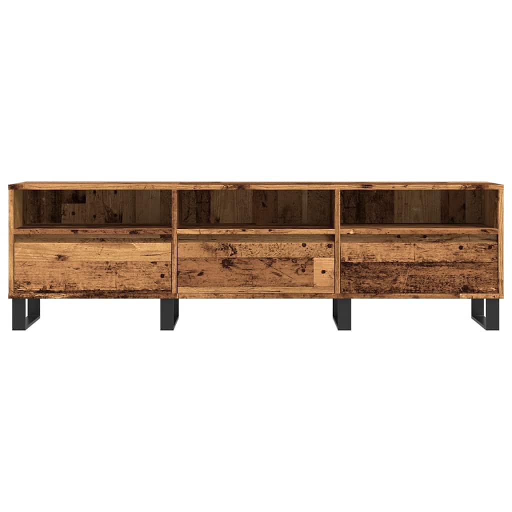 vidaXL Szafka pod TV, stare drewno, 150x30x44,5 cm
