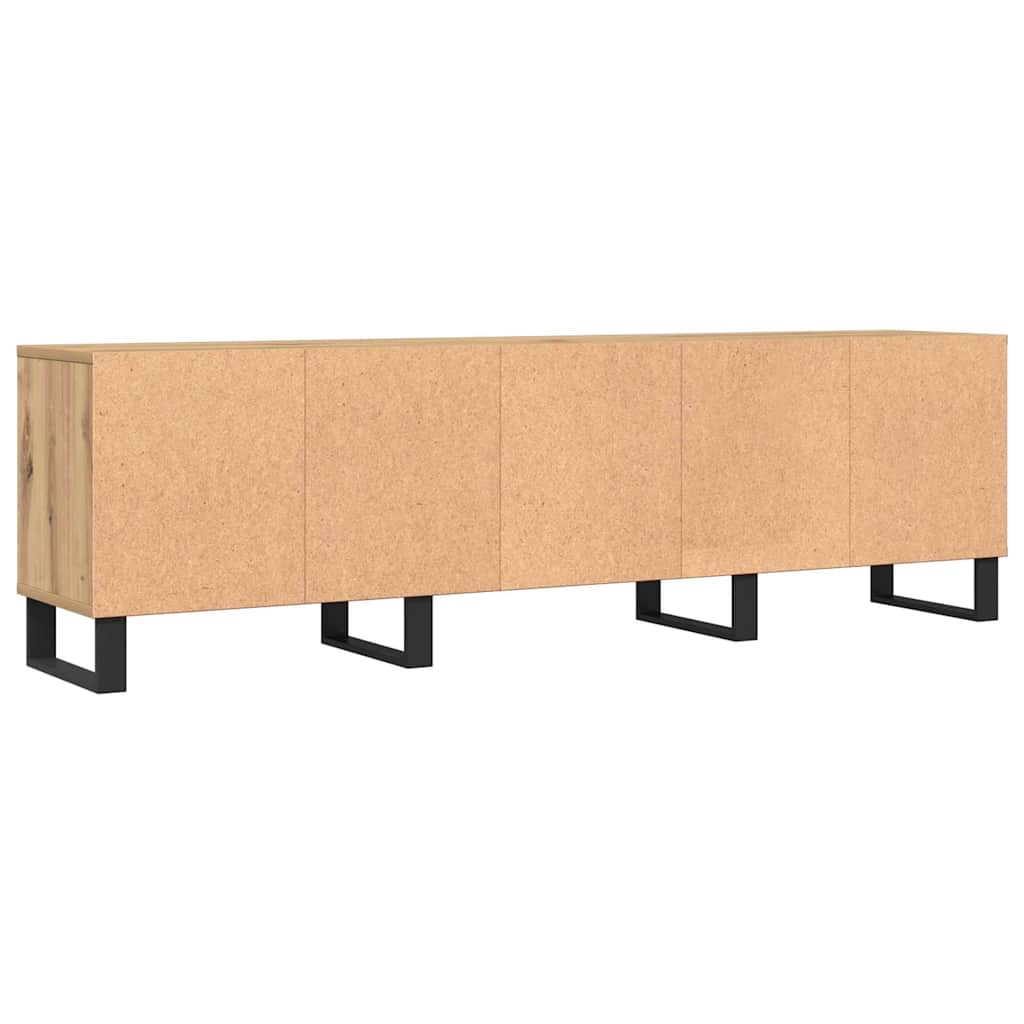 vidaXL Szafka pod TV, dąb artisan, 150x30x44,5 cm