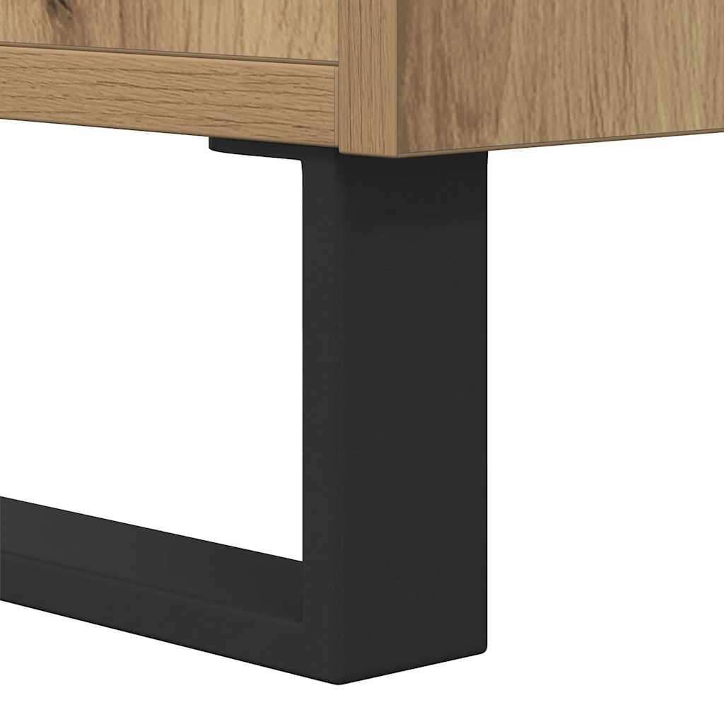 vidaXL Szafka pod TV, dąb artisan, 150x30x44,5 cm