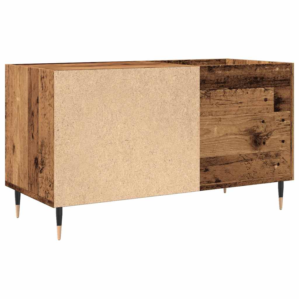 vidaXL Szafka na płyty, stare drewno, 84,5x38x48 cm