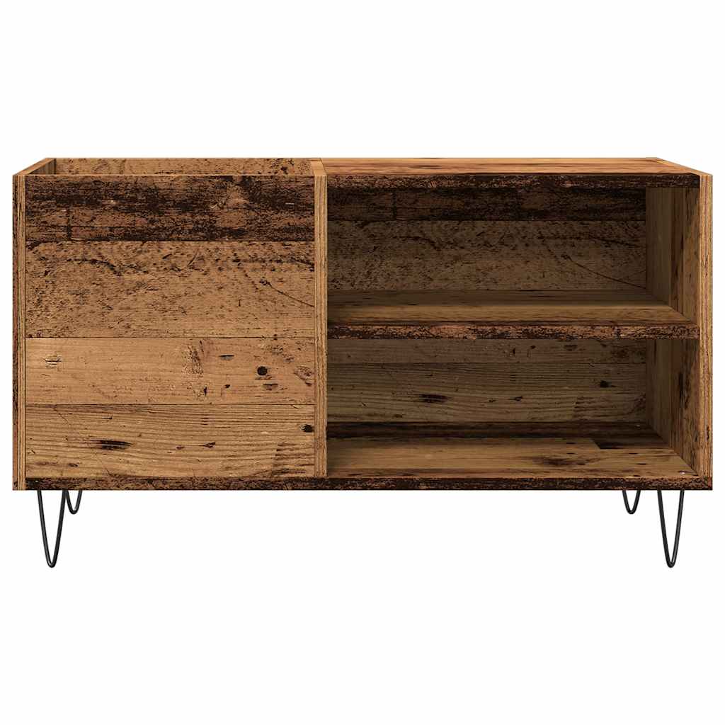 vidaXL Szafka na płyty, stare drewno, 84,5x38x48 cm