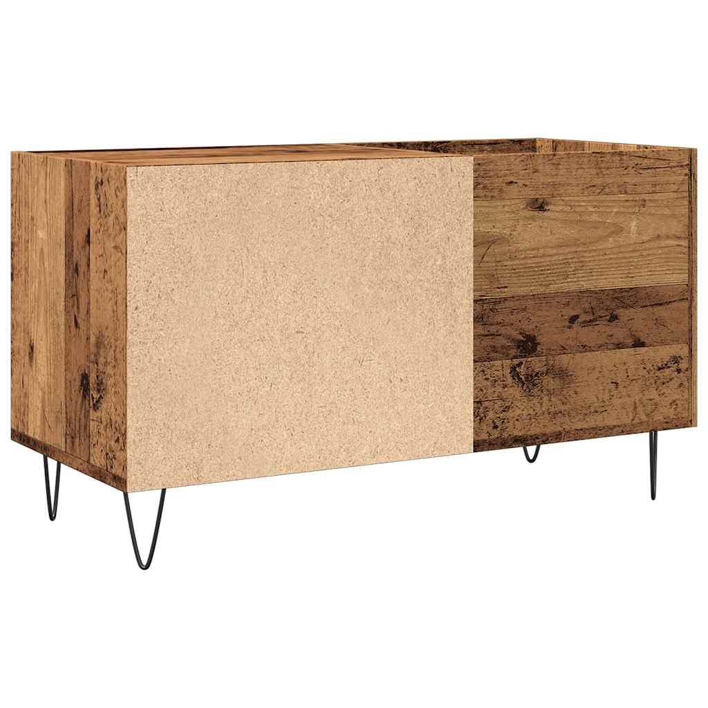 vidaXL Szafka na płyty, stare drewno, 84,5x38x48 cm