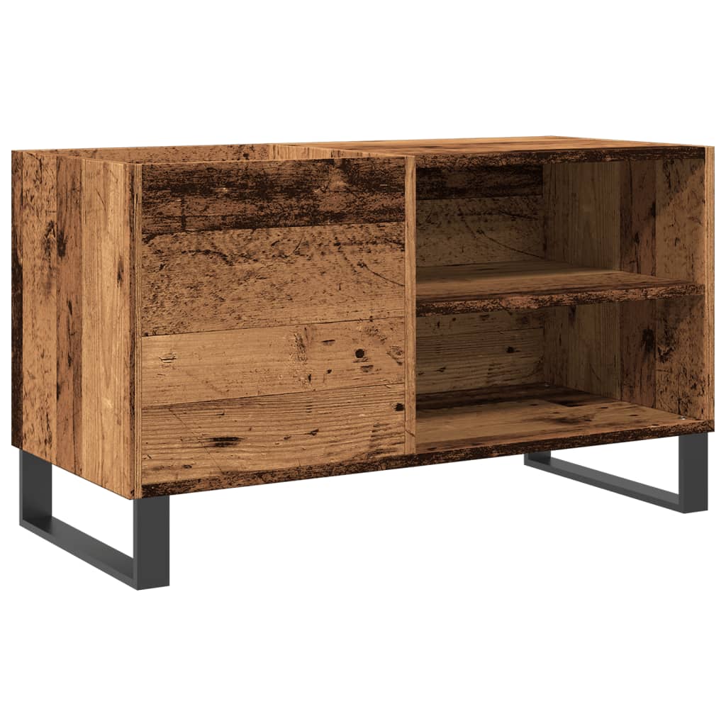 vidaXL Szafka na płyty, stare drewno, 84,5x38x48 cm