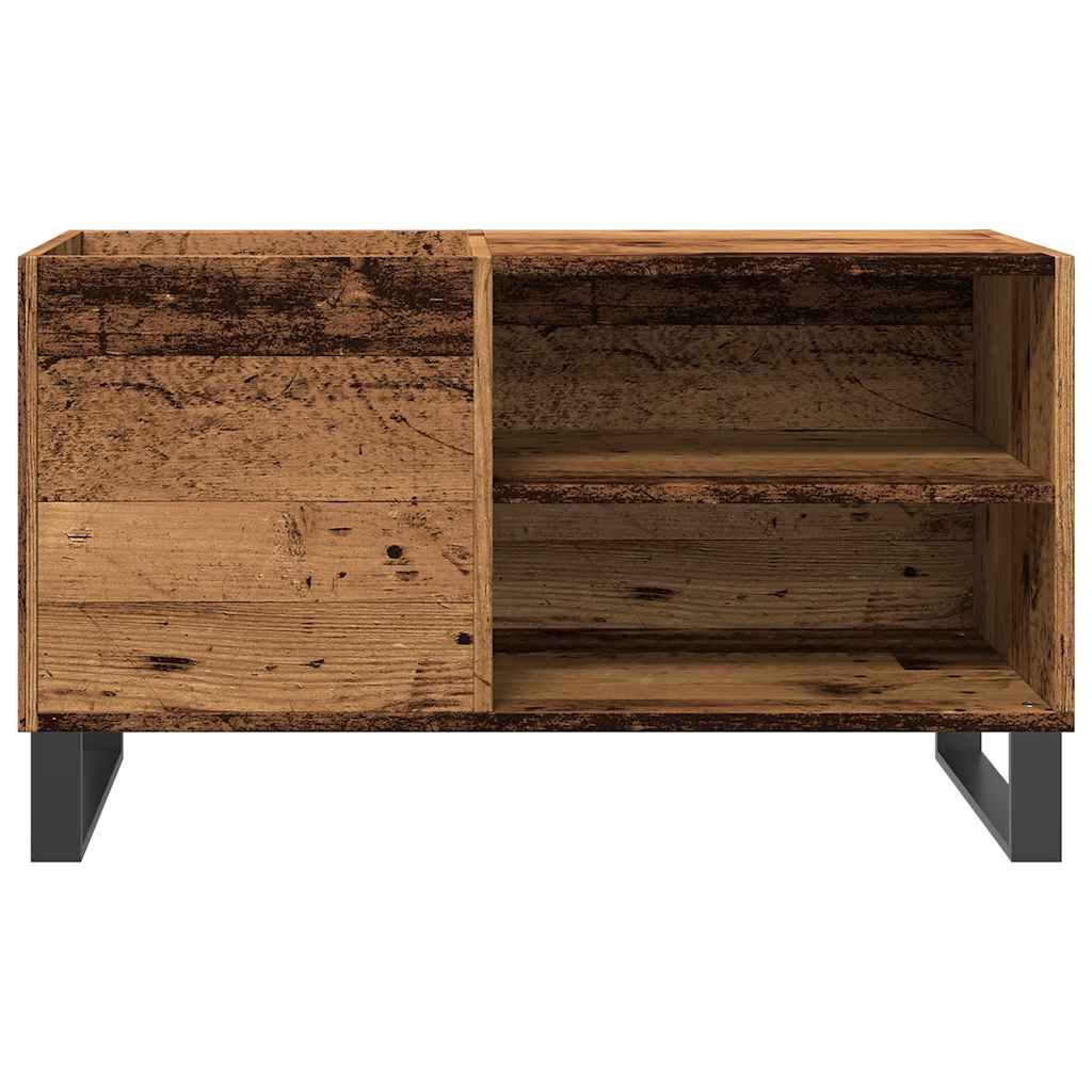vidaXL Szafka na płyty, stare drewno, 84,5x38x48 cm