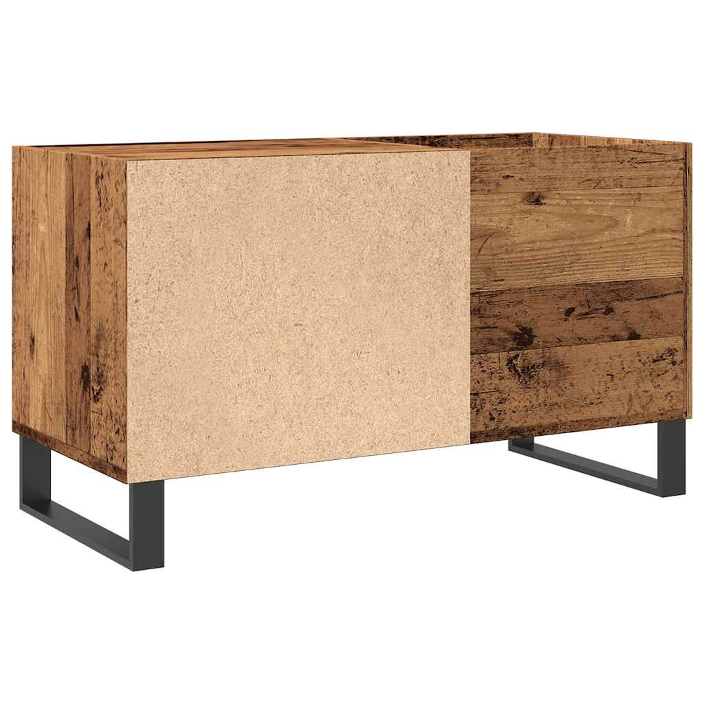 vidaXL Szafka na płyty, stare drewno, 84,5x38x48 cm